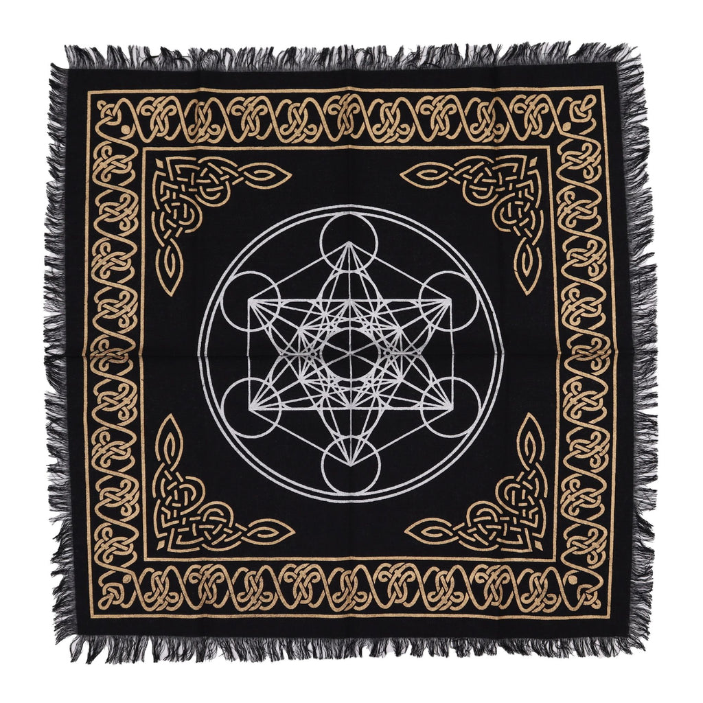 Tapis d’autel à franges – Chakras