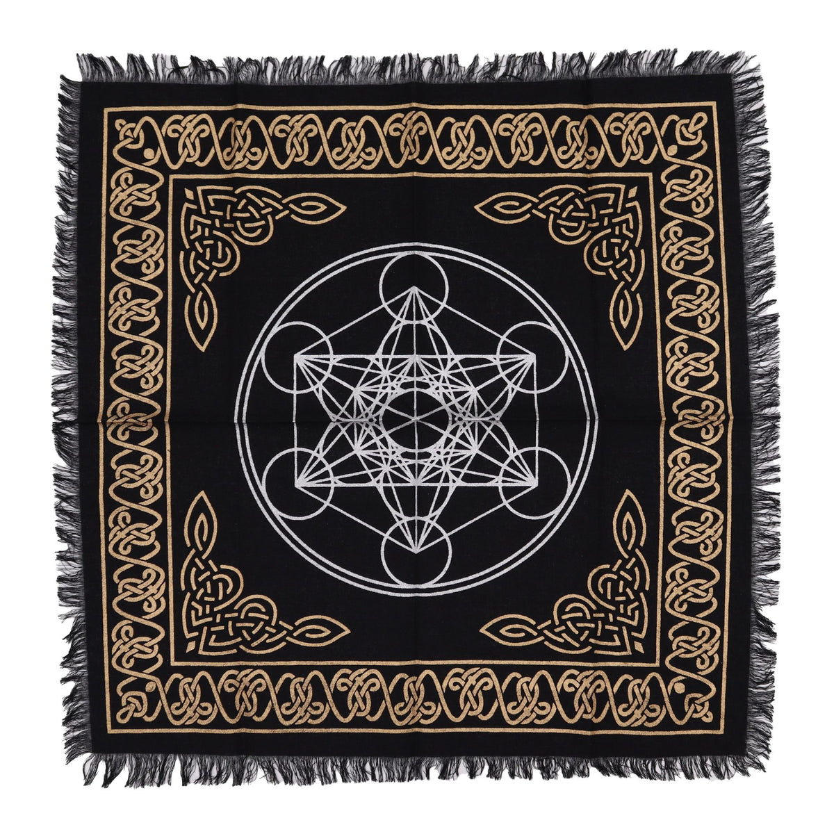 Tapis d’autel à franges – Chakras