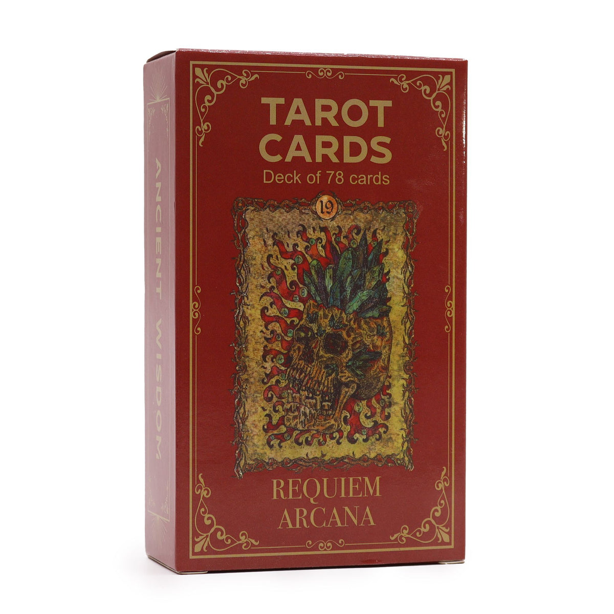 Tarot Requiem Arcana – 78 cartes avec livret, style gothique