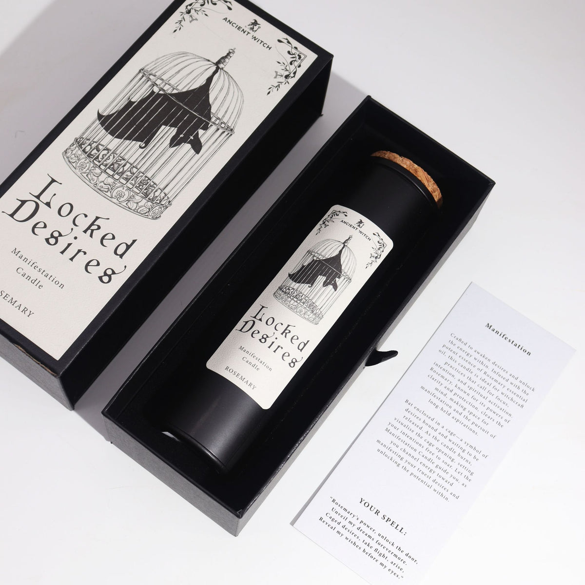 Bougie rituelle Ancient Witch – Désirs enfouis