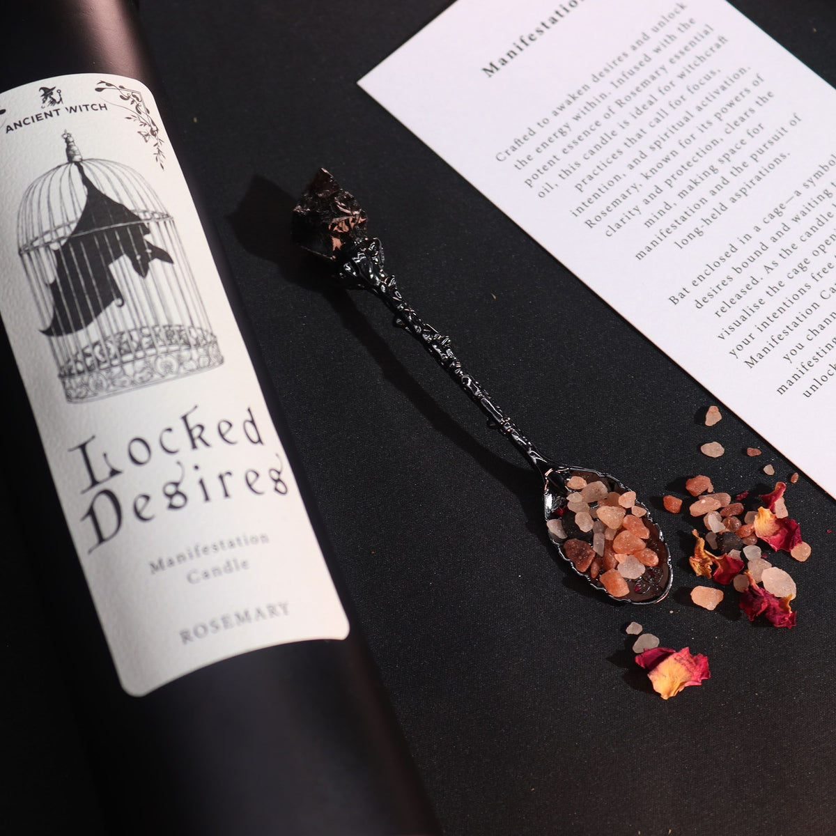 Bougie rituelle Ancient Witch – Désirs enfouis